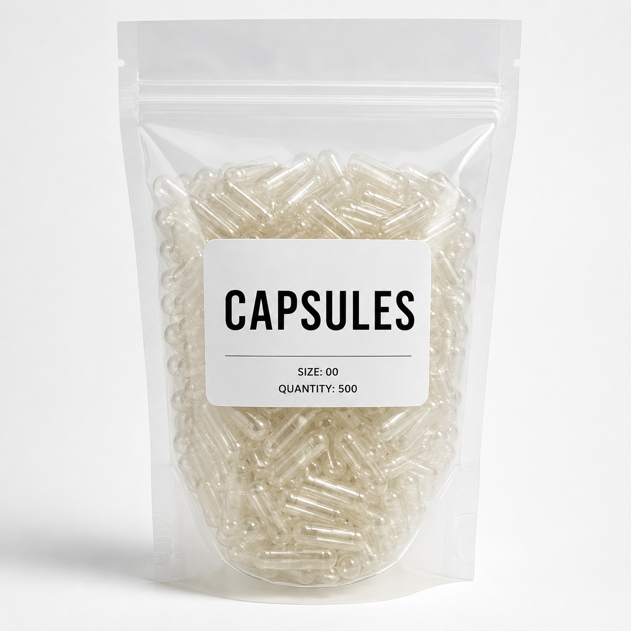Empty Gelatin Capsules – Size 0, 00 & 000 | Hard Shell Capsules