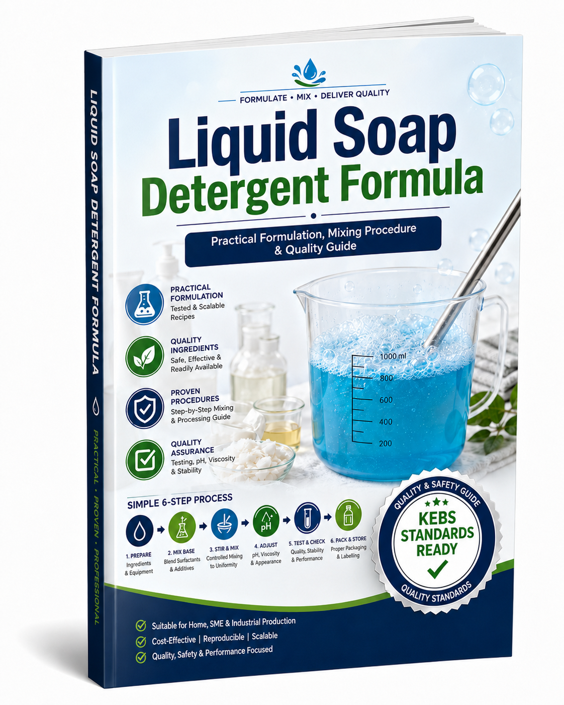 Liquid Soap Detergent Formula – Booklet & Practical One-on-One Training